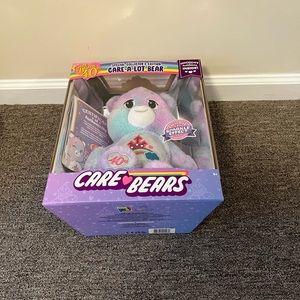 Care Bears Care A Lot Bear 40th Anniversary Plush Special Collector's Edition